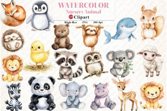 Download Nursery Animal Clipart - Animal Collection