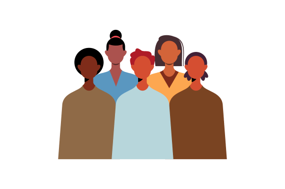 Download Black Community People Illustration - Premium Bundle