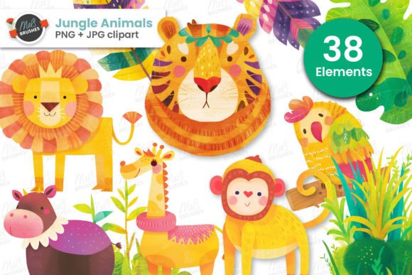 Download Jungle Animals Clipart - Animal Collection