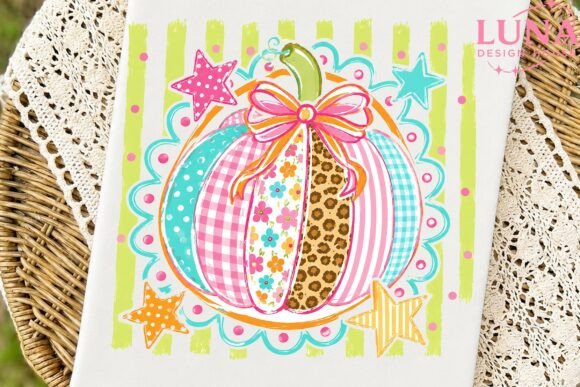 Download Patchwork Pumpkin Fall Sublimation PNG - Premium Resources